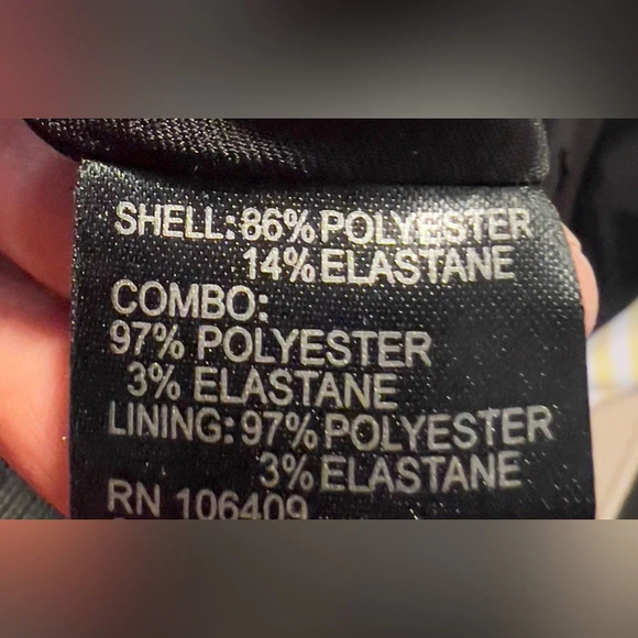 Tahari by Arthur Levine size 6 black cutout A-Line dress - Picture 11 of 11